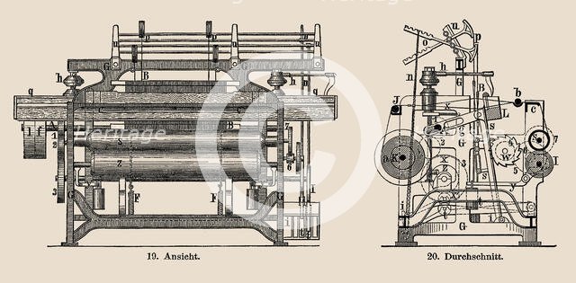 Power Loom, 1900s. Creator: Anonymous.