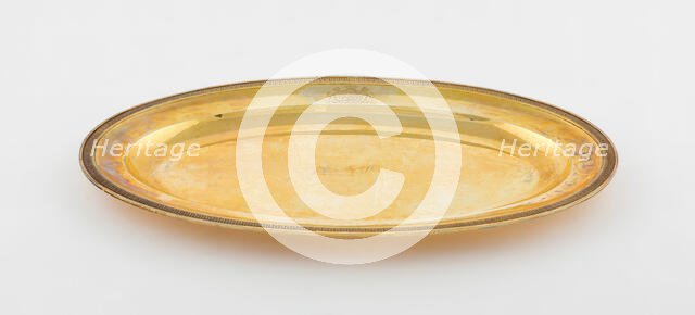 Pair of Platters, Paris, 1800/12. Creator: Jean Baptiste Claude Odiot.