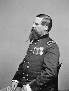 General Joseph Warren Revere, US Army, between 1855 and 1865. Creator: Unknown.