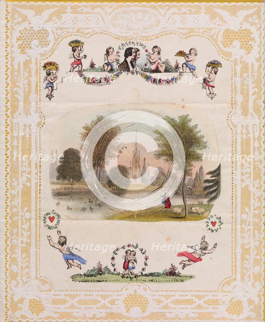Valentine, 1830-50. Creator: Anon.