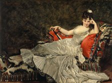 Portrait de Mademoiselle de Lancey, 05–1876. Creator: Charles Emile Auguste Carolus-Duran.