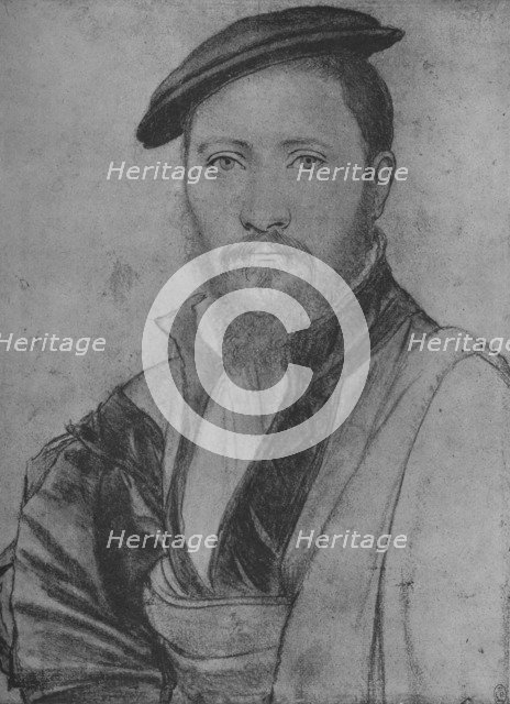 'A Gentleman: Unknown', 1535 (1945). Artist: Hans Holbein the Younger.