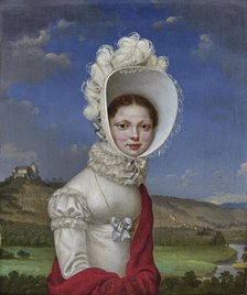 Grand Duchess Catherine Pavlovna of Russia (1788-1819), Queen of Württemberg, 1819. Creator: Stirnbrand, Franz Seraph (ca 1788-1882).