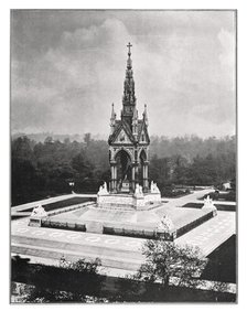 The Albert Memorial, London, 1901. Creator: Pawson & Brailsford.