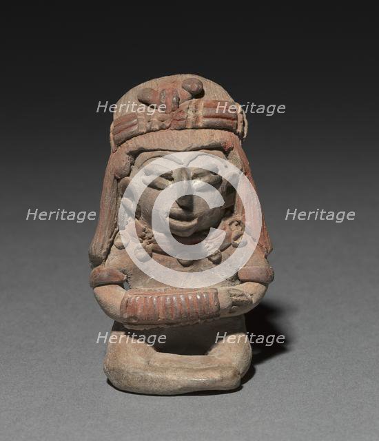 Seated Figurine Wearing a Bracelet, 300 B.C. to A.D. 300. Creator: Unknown.