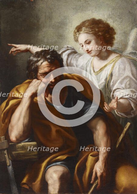 Joseph's dream, 1728-1779. Creator: Anton Raphael Mengs.