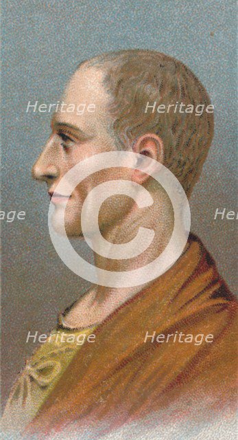 Augustus Caesar - Gaius Julius Caesar Octavianus (63 BC-14 AD), first Roman Emperor, 1924. Artist: Unknown