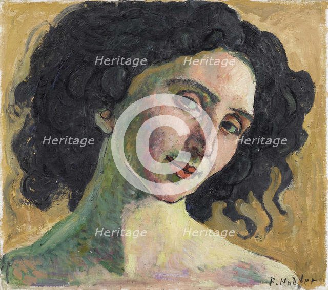 Giulia Leonardi. Creator: Hodler, Ferdinand (1853-1918).