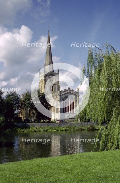 Holy Trinity Church, Stratford-upon-Avon, Warwickshire, 1983. Artist: Tony Evans