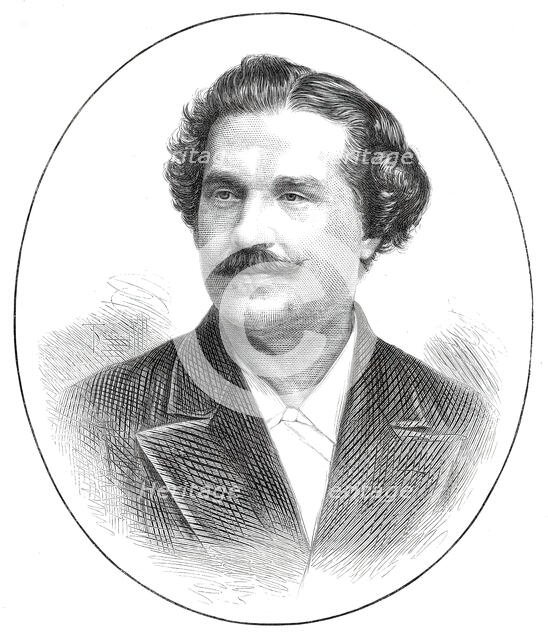 Signor Rossi, the Italian Tragedian, 1876. Creator: Unknown.