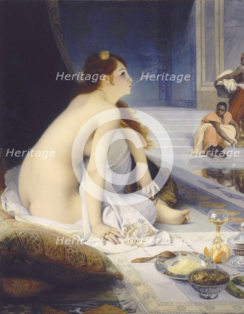 The white slave (L'esclave blanche), 1888.