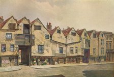 'Ancient Tenements in Bermondsey Street', Bermondsey, London, 1886 (1926).  Artist: John Crowther.