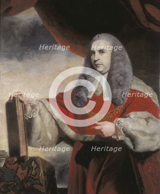 Sir Charles Pratt. 1764. Artist: Sir Joshua Reynolds