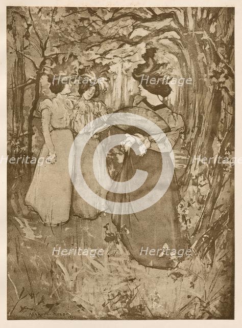 Menuet dAutomne, 1898. Creator: Manuel Robbe (French, 1872-1936); Imprimerie Champenois.