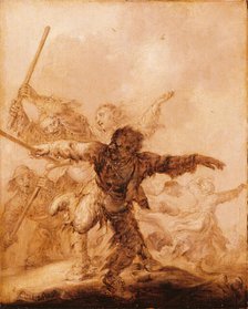 Angry Blows, between 1625 and 1640. Creator: Adriaen van de Venne.