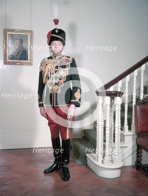 The Crown Equerry, Sir Dermot Kavanagh in the uniform of a Colonel of the 11th Hussars, 1952. Creator: Arthur Charles Kirby Ware.