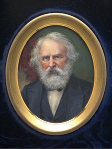 Henry Wadsworth Longfellow, 1871. Creators: Theodore Wust, Henry Wadsworth Longfellow.