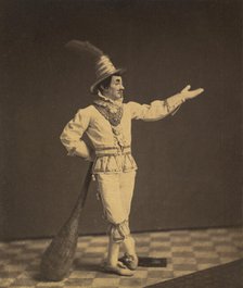 Clown, ca. 1860. Creator: Charles De Forest Fredricks.