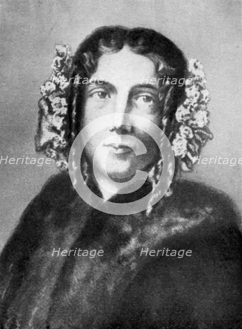 Harriet Beecher Stowe (1811-1896), American abolitionist and novelist, 1926. Creator: Unknown.