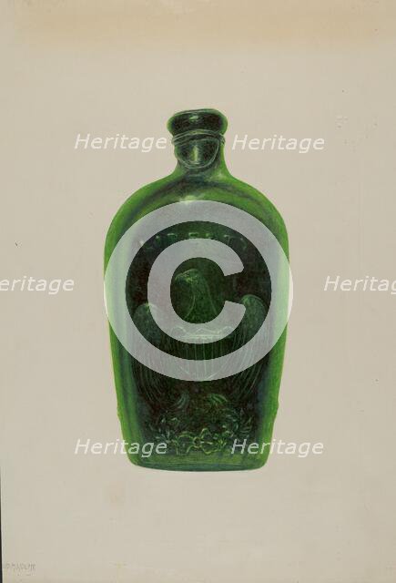 Liberty Bottle, 1935/1942. Creator: Maud M Holme.