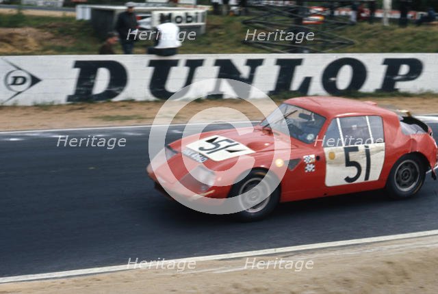 Austin - Healey Sprite, Baker - Hedges 1967, Le Mans 24 hour race. Creator: Unknown.