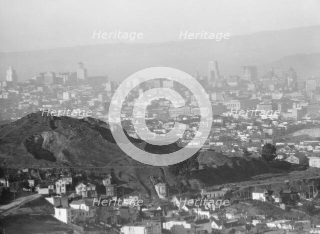 San Francisco views, 1927 Creator: Arnold Genthe.