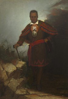 Red Jacket (Sagoyewatha), 1868. Creator: Thomas Hicks.