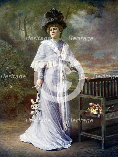 Kate Rorke (1866-1945), English actress, 1899-1900.Artist: Alfred Ellis