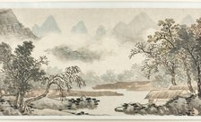 Clouds over the River before Rain, Ming dynasty (1369-1644), dated 1504. Creator: Shen Zhou.