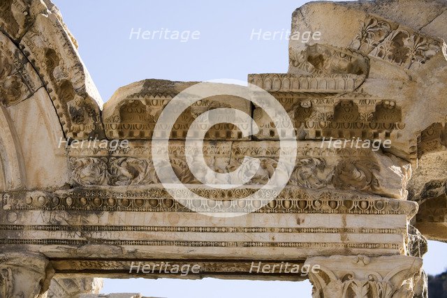 The Temple of Hadrian, Ephesus, Turkey. Artist: Samuel Magal