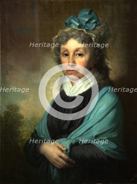 Portrait of Anna Sergeyevna Bezobrazova, End 1790s. Artist: Borovikovsky, Vladimir Lukich (1757-1825)