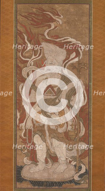 One of the Twelve Devas: Katen, 14th century. Creator: Unknown.