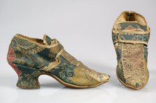 Shoes, European, 1720-39. Creator: Unknown.