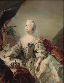 Louise of Great Britain (1724-1751), Queen of Denmark, 1747. Creator: Pilo, Carl Gustaf (1711-1793).