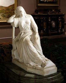 Cleopatra, Carved 1860. Creator: William Wetmore Story.