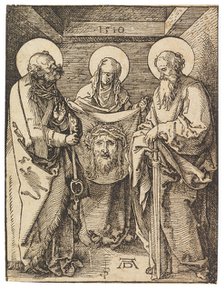 Saint Veronica between Saints Peter and Paul, 1510. Creator: Dürer, Albrecht (1471-1528).