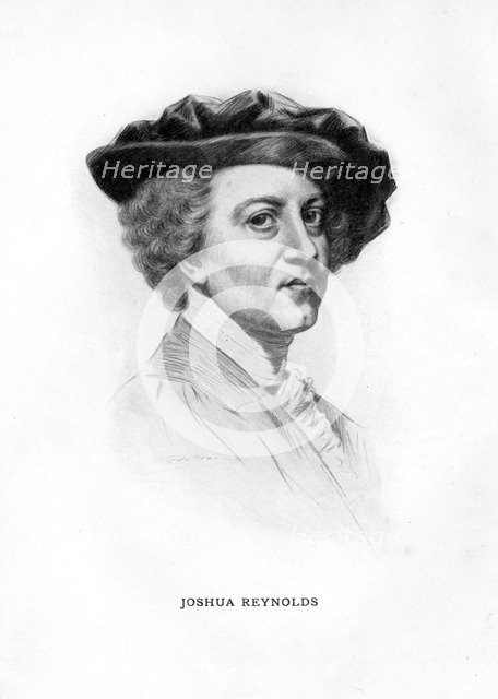 Sir Joshua Reynolds, English painter, (1912). Artist: Unknown