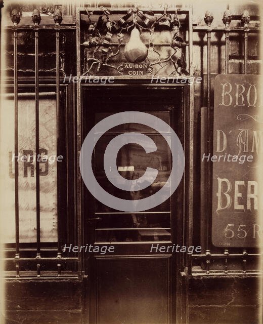 Rue des Haudriettes, 2 (Paris), 1901. Creator: Eugene Atget.
