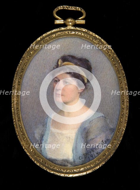 Rosina Cox Boardman, 1914. Creator: Alice Beckington.