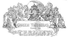 Queen Victoria's visit to Germany, 1845. Creator: Unknown.