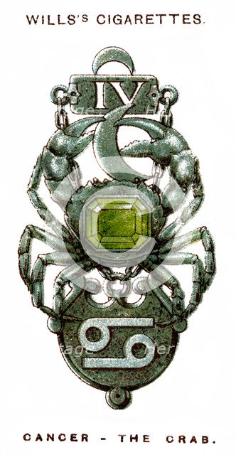 Cancer, The Crab, 1923. Artist: Unknown