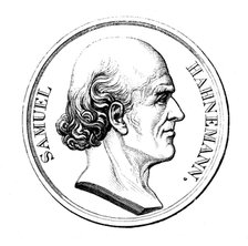 Samuel Hahnemann, German physician, 1860. Artist: Unknown