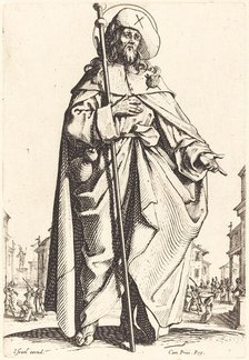 Saint James the Great, published 1631. Creator: Jacques Callot.