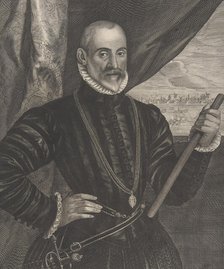 Francisco Valdes, Spanish Commander, from the series Quatuor Personae..., 1649. Creator: Pieter Soutman.