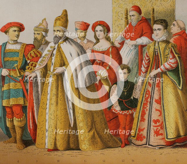 History of Italy, 1500, (1881).  Creator: Unknown.