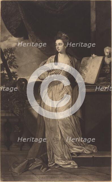 Lady Broughton, 1770. Creator: Thomas Watson.