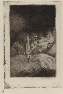 The Murder (Le Meurtre), 1885. Creator: Paul Albert Besnard.