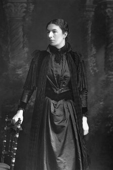 Mary Augusta Arnold (1851-1920), British novelist, 1890.Artist: W&D Downey