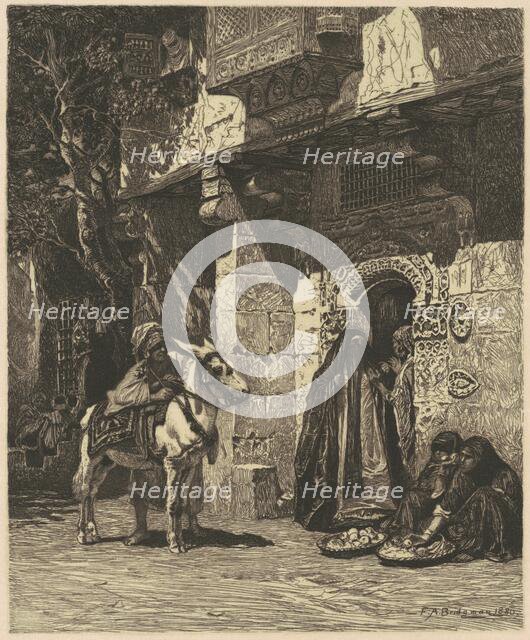 A Lady of Cairo Visiting, 1881. Creator: James David Smillie.