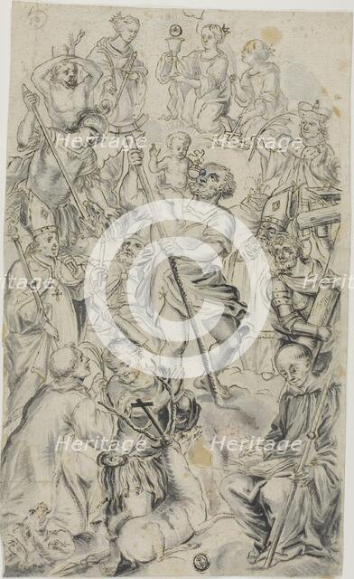 Fourteen Auxiliary Saints, n.d. Creator: Unknown.